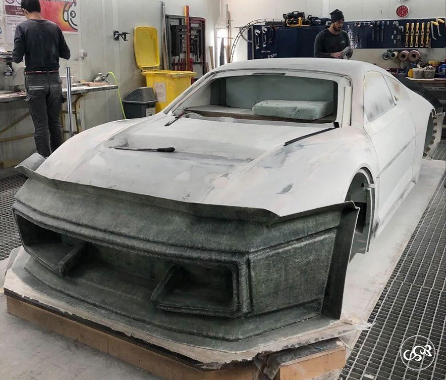 Sbarro Hommage 550 - moulage